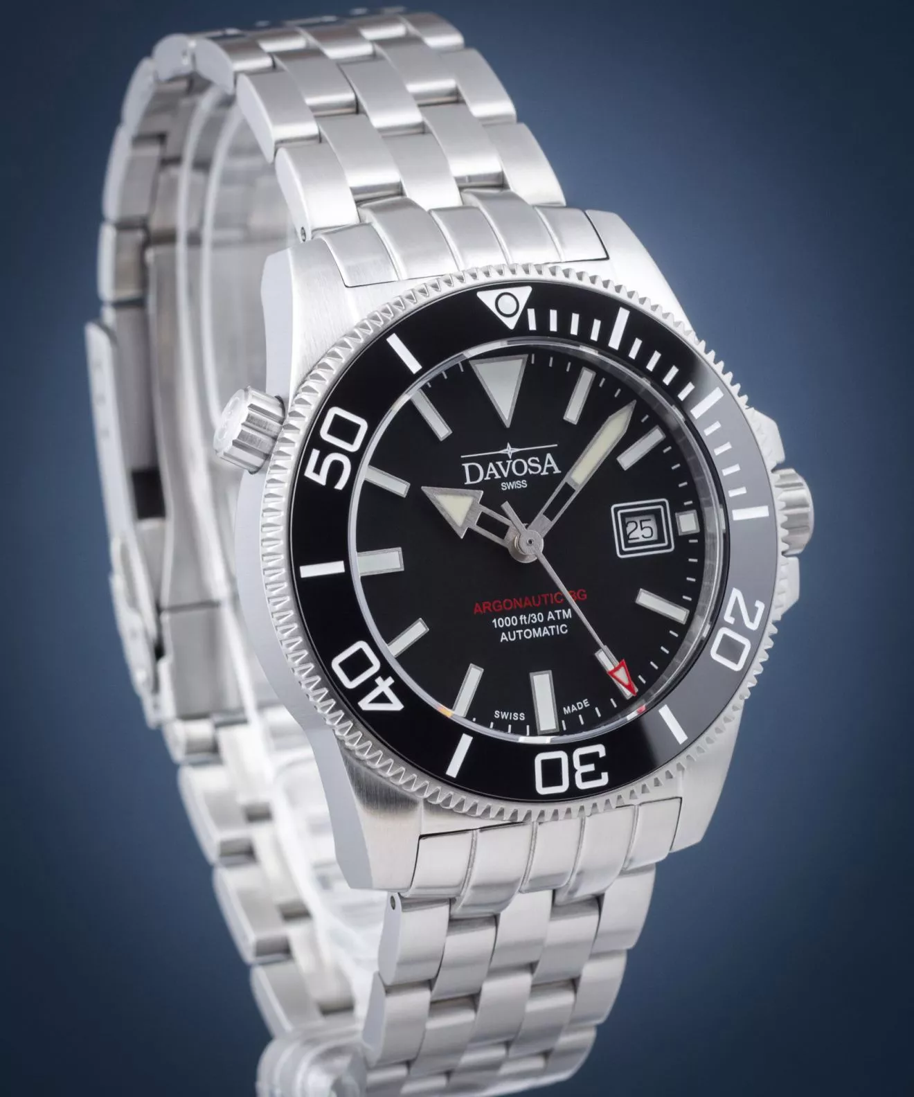 Годинник Чоловічий Davosa Argonautic BG Automatic 161.528.02