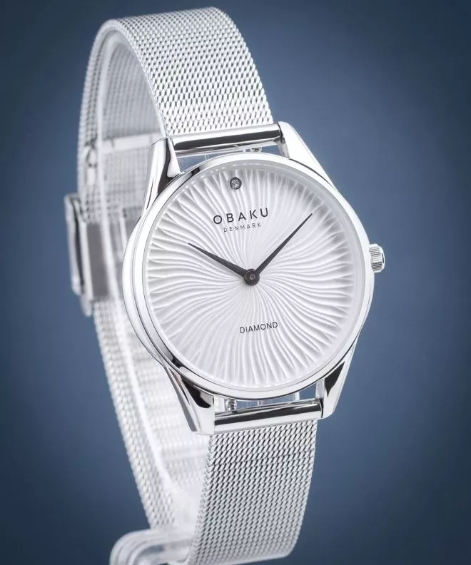Годинник Жіночий Obaku Smykke Silver V297LXCIMC