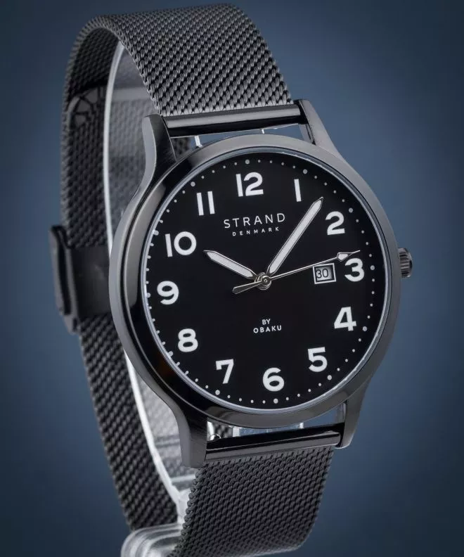 Годинник Чоловічий Strand by Obaku Whiteheaven S751GDBBMB