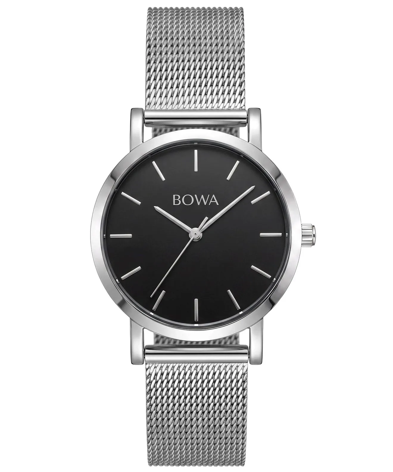 Годинник Жіночий BOWA Tokyo Black-Silver Mesh 33 TO335-15-165M