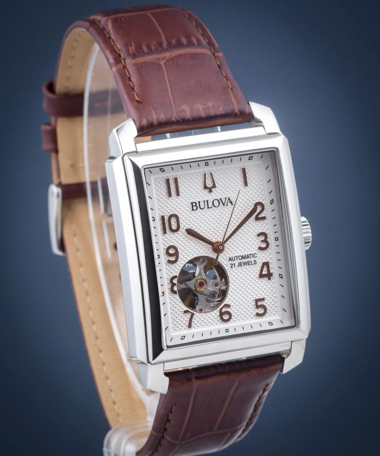 Годинник Чоловічий Bulova Sutton Automatic Open-Heart 96A268