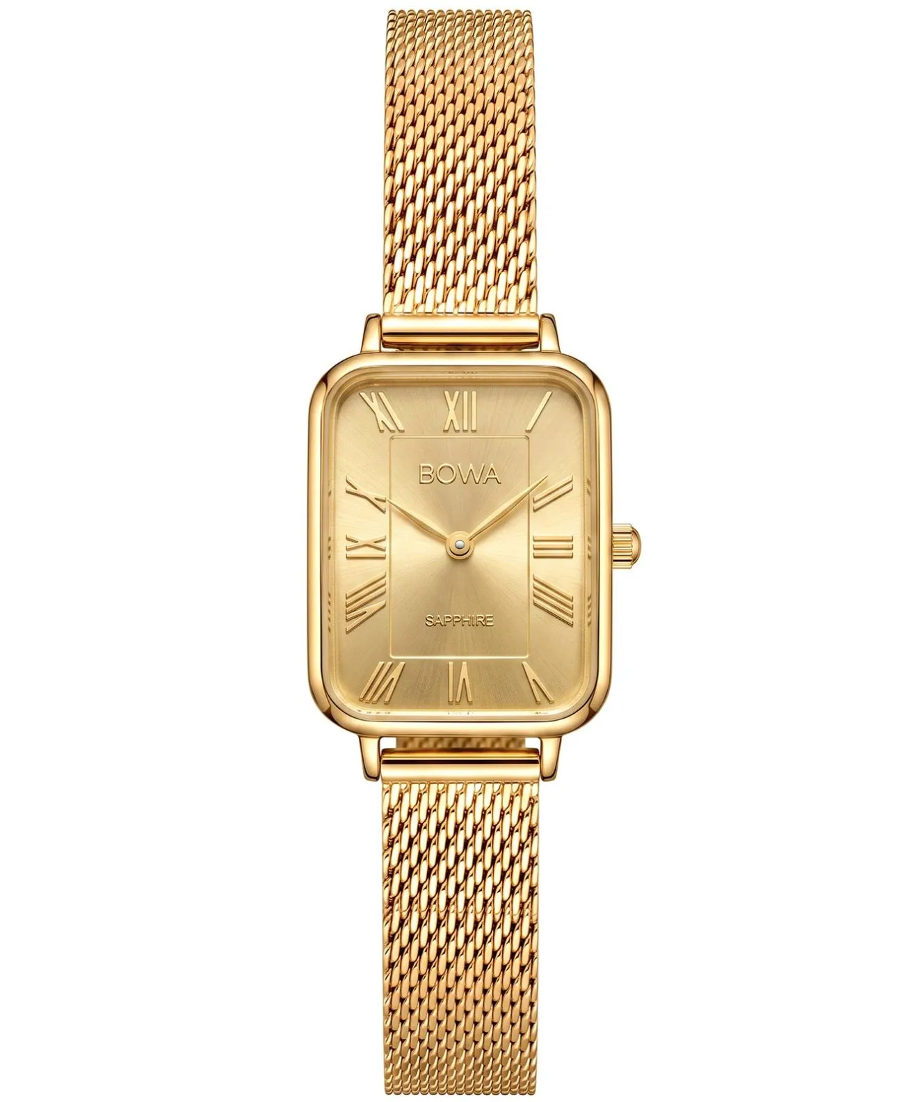 Годинник Жіночий BOWA Dubai Full Gold Mesh 20 DU204-44R-104M