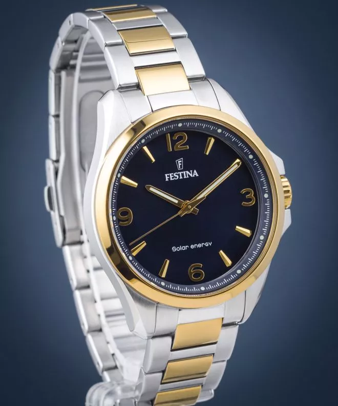 Годинник Чоловічий Festina Solar Energy Blue Petite F20657/4