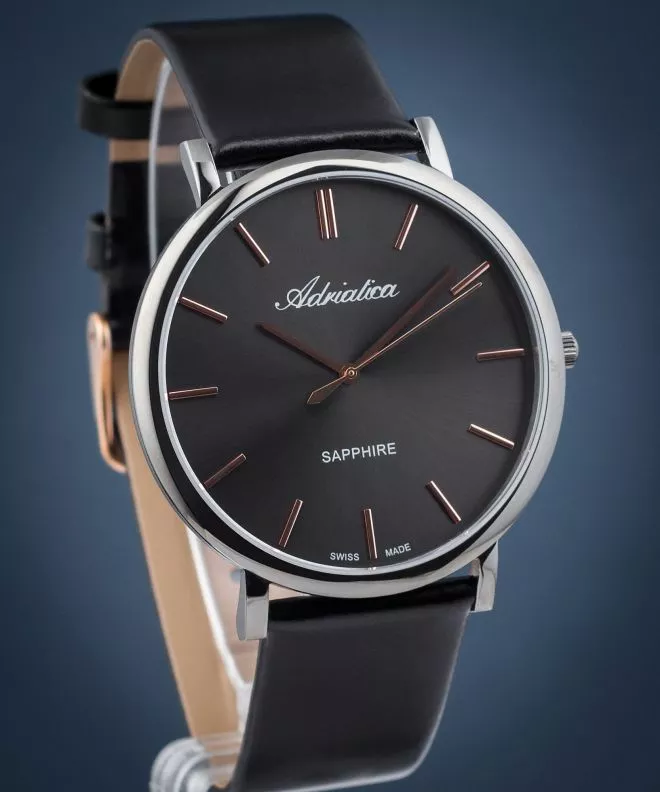 Годинник Чоловічий Adriatica Sapphire A8338.S2R6Q