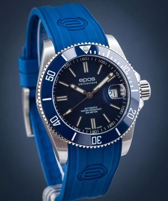 Годинник Чоловічий Epos Sportive Diver 3504.131.96.16.56