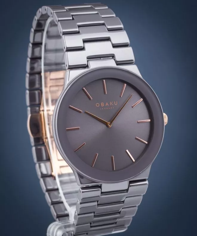 Годинник Чоловічий Obaku Svale Graphite V281GXJJCJ