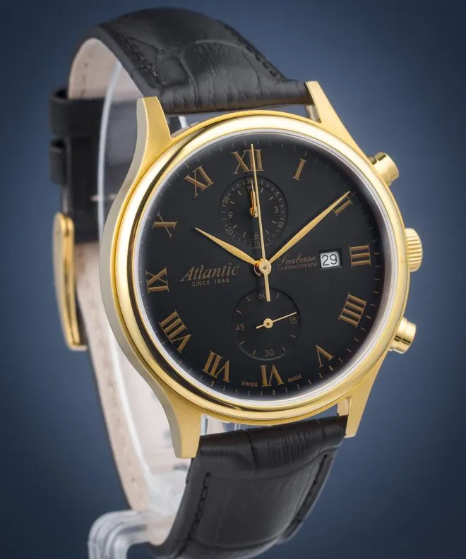 Годинник Чоловічий Atlantic Seabase Chronograph 64452.45.68