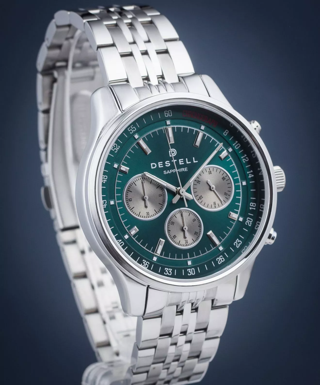 Годинник Чоловічий DESTELL Circinus Chronograph Sapphire CR415-05-205J