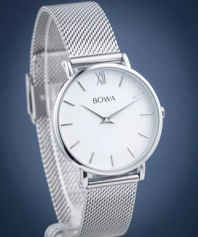 Годинник Жіночий BOWA London White Silver 33 LO332-25-165M
