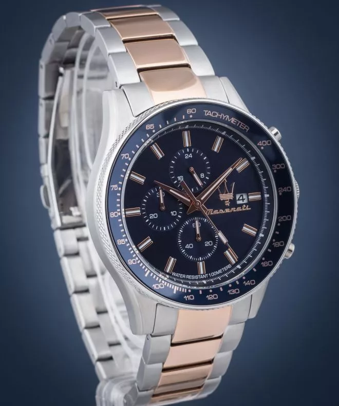 Годинник Чоловічий Maserati Sfida Chronograph R8873640022 (R8873640012)