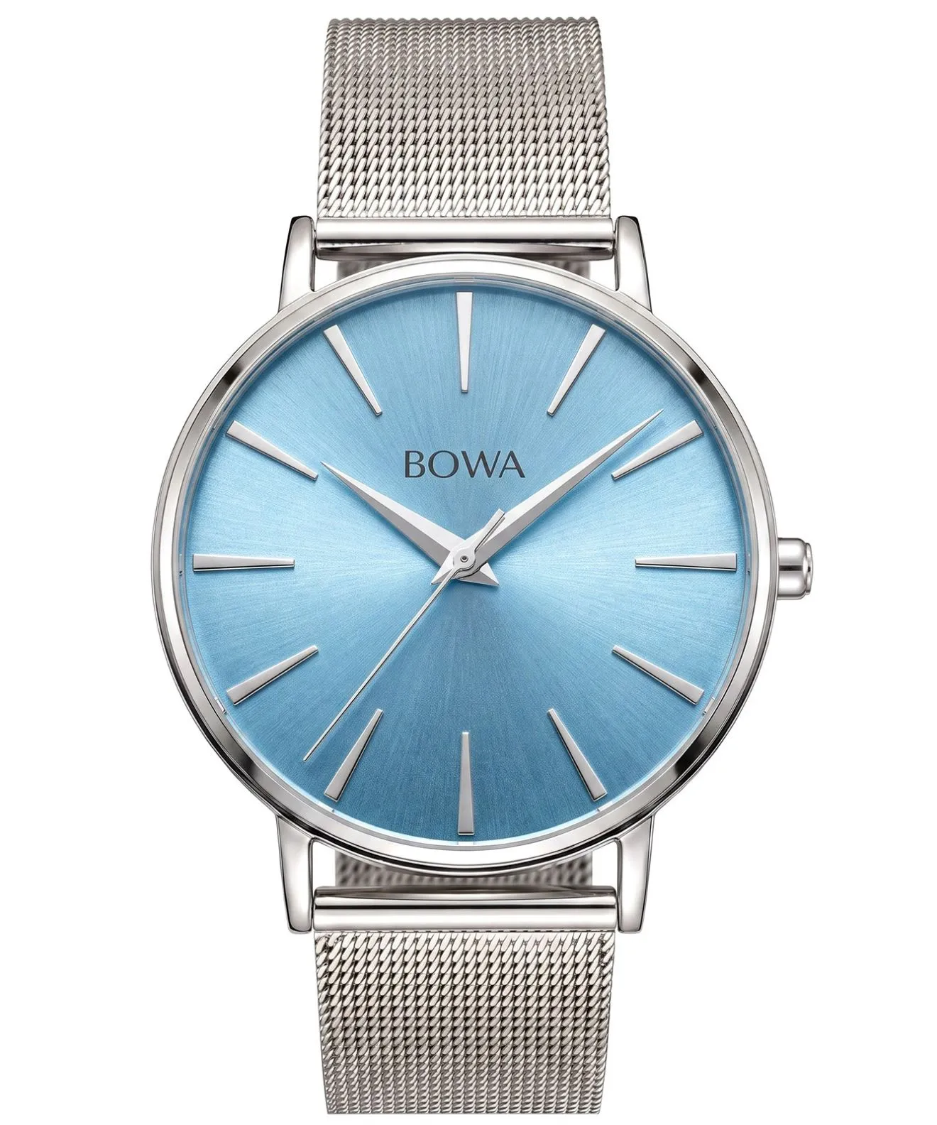 Годинник Жіночий BOWA Praha Turquoise-Silver Mesh 38 PH385-95-185M