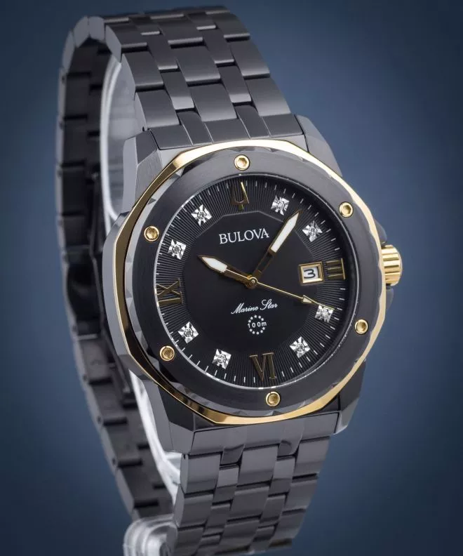 Годинник Чоловічий Bulova Marine Star Diamonds 98D176