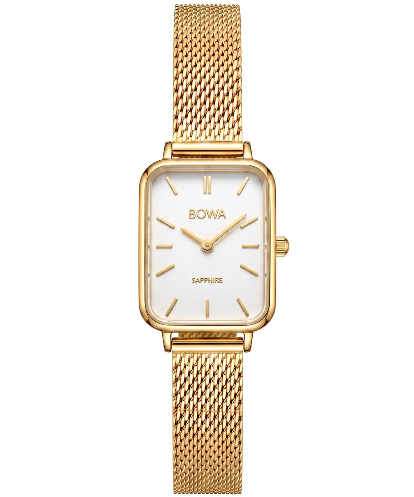 Годинник Жіночий BOWA Dubai White-Gold Mesh 20 DU204-24-104M
