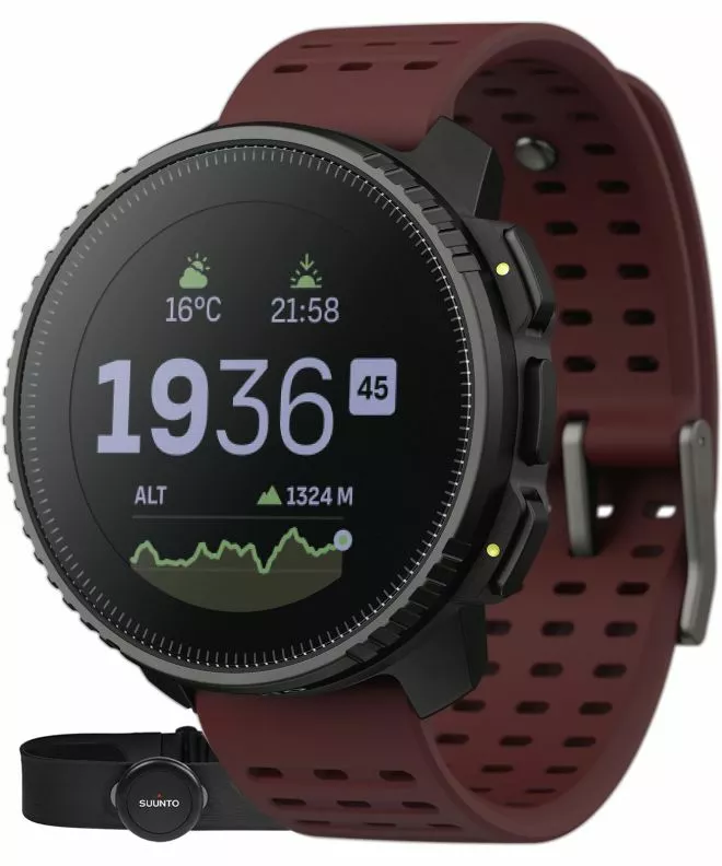 Спортивний Годинник Для Жінок І Чоловіків Suunto Vertical Black Ruby [Sapphire Glass] SS050865000HR