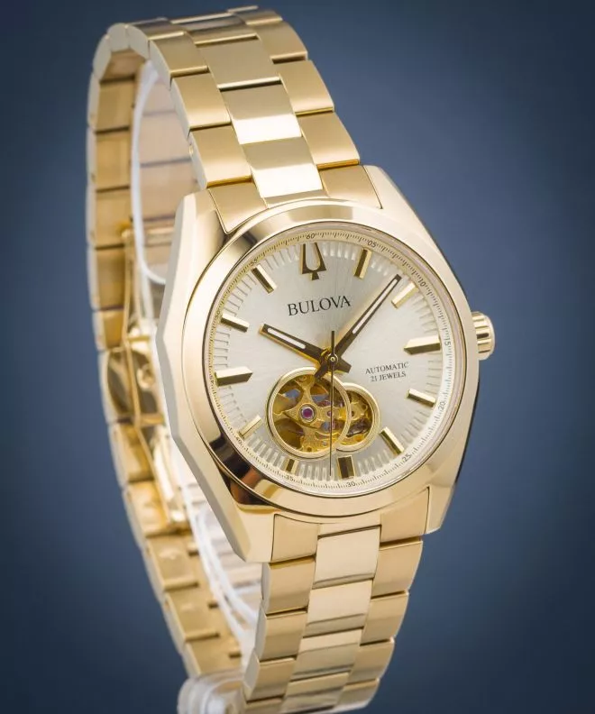 Годинник Чоловічий Bulova Classic Surveyor Open Heart Automatic 97A182