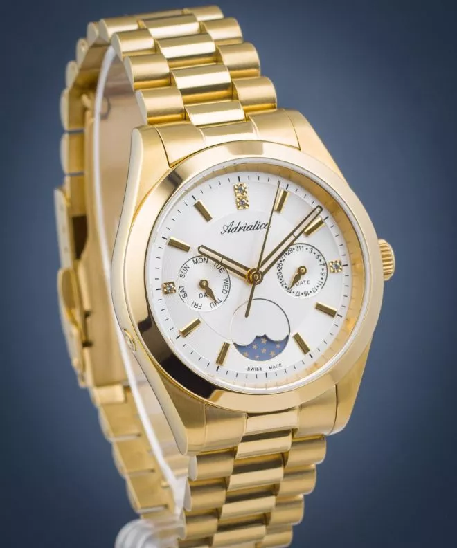 Годинник Жіночий Adriatica Moonphase A3802.1113QF