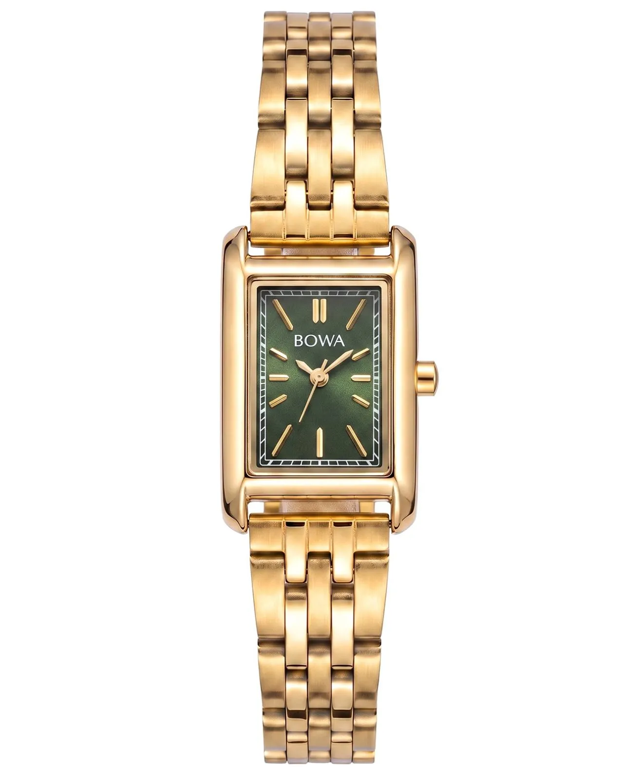 Годинник Жіночий BOWA Paris Green-Gold Steel 20 PS194-04-144S