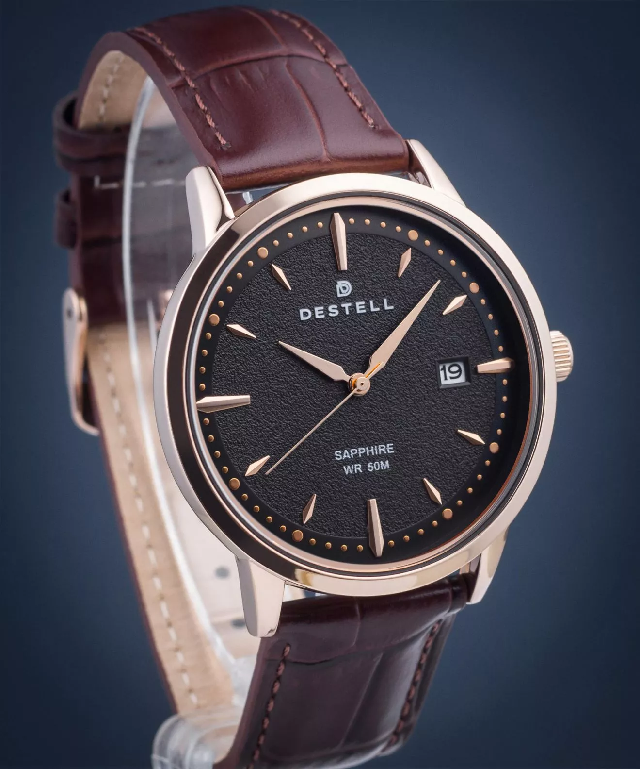 Годинник Чоловічий DESTELL Pictor Sapphire PT407-17-209L