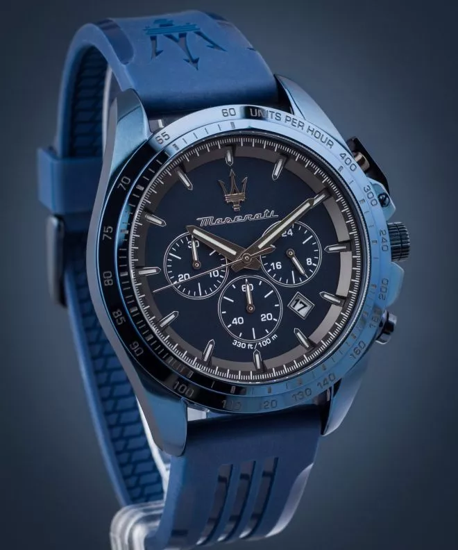 Годинник Чоловічий Maserati Traguardo Chronograph Blue Edition R8871612042