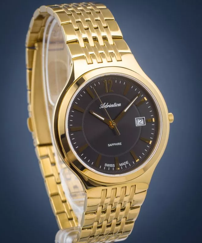 Годинник Чоловічий Adriatica Classic Sapphire A8296.1156Q