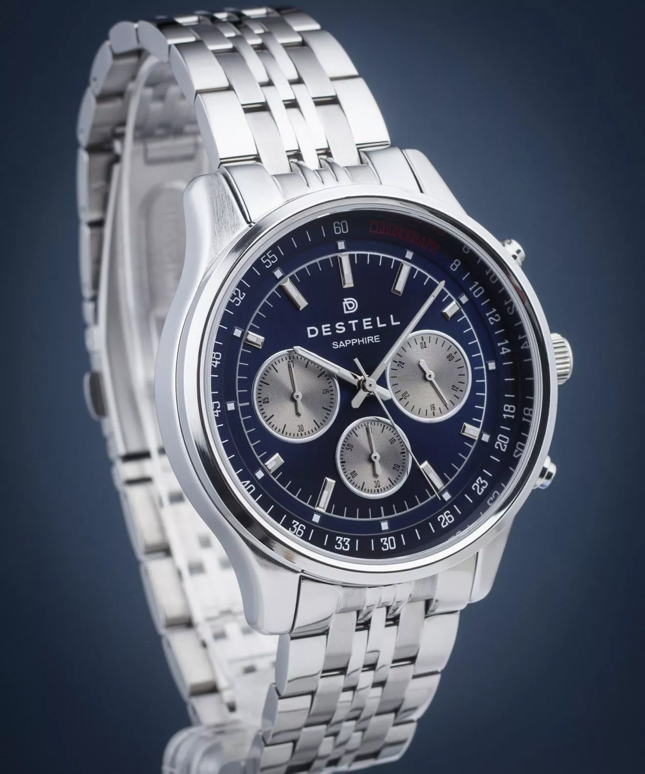 Годинник Чоловічий DESTELL Circinus Chronograph Sapphire CR415-35-205J