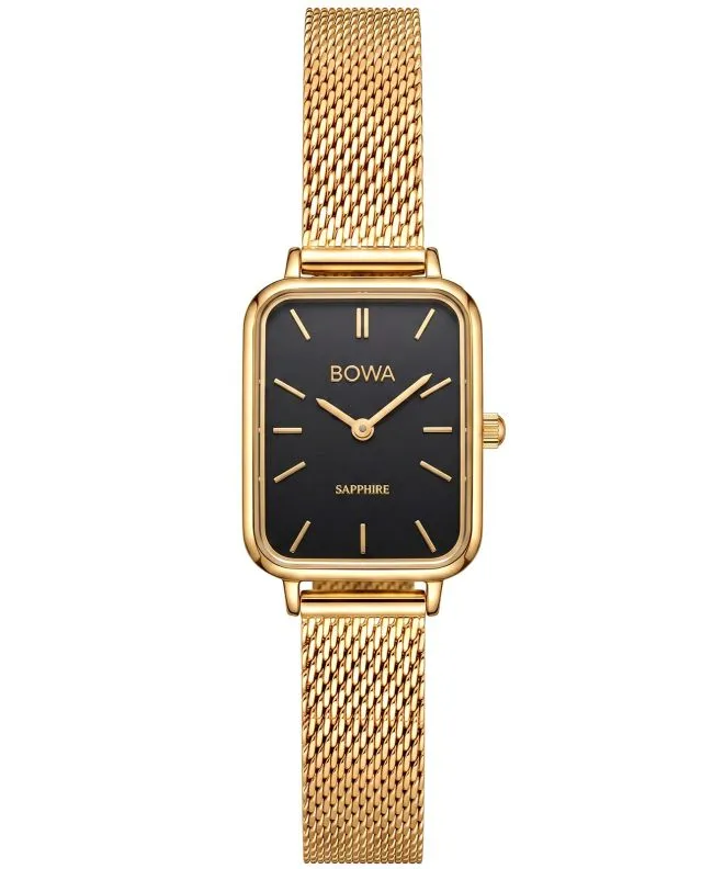 Годинник Жіночий BOWA Dubai Black-Gold Mesh 20 DU204-14-104M