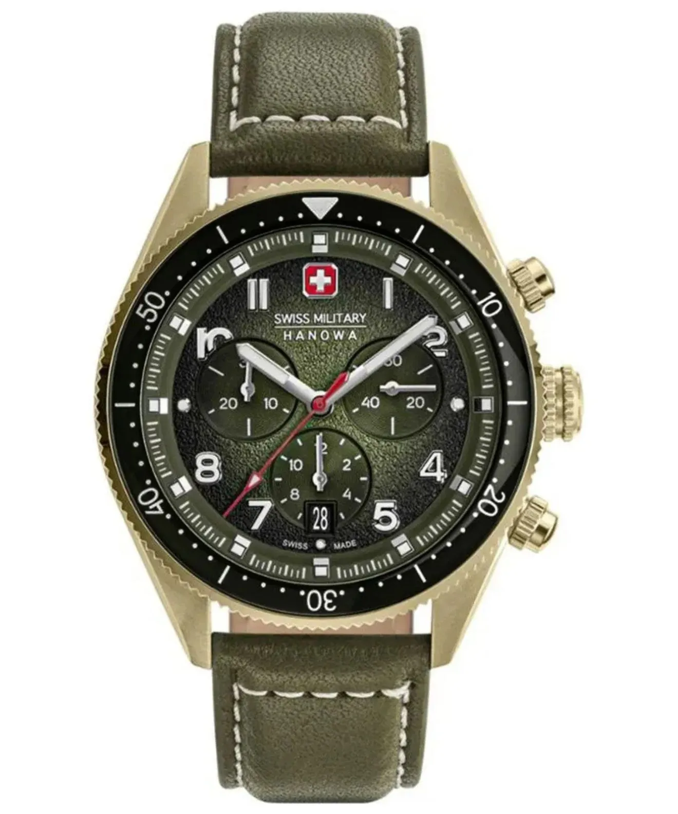 Годинник Чоловічий Swiss Military Hanowa Greyhound Chronograph SMWGC0003850