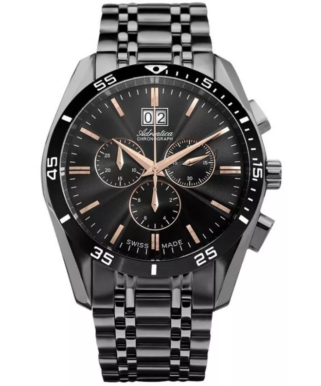 Годинник Чоловічий Adriatica Chronograph A8202.S1R6CH