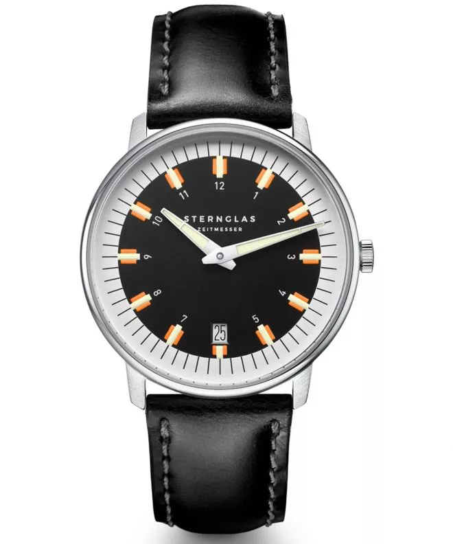 Годинник Чоловічий Sternglas Egor Black Silver S01-EG03-BR02