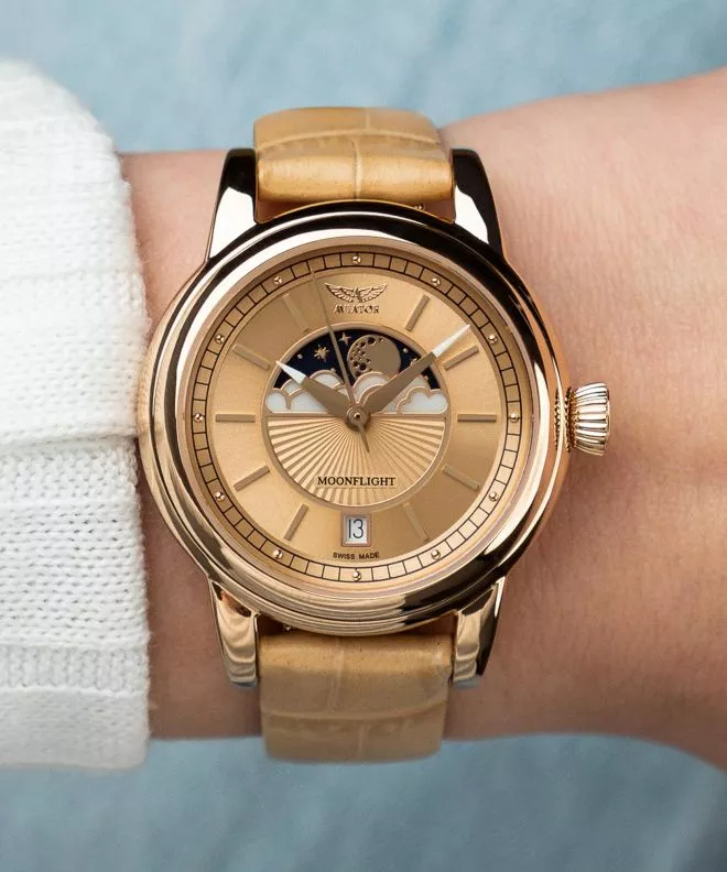 Годинник Жіночий Aviator Douglas Moonflight V.1.33.2.260.4