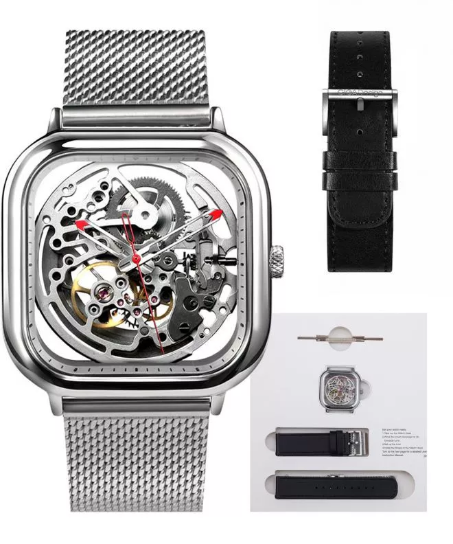 Годинник Чоловічий Ciga Design Full Hollow Skeleton Automatic Z011-SISI-W13