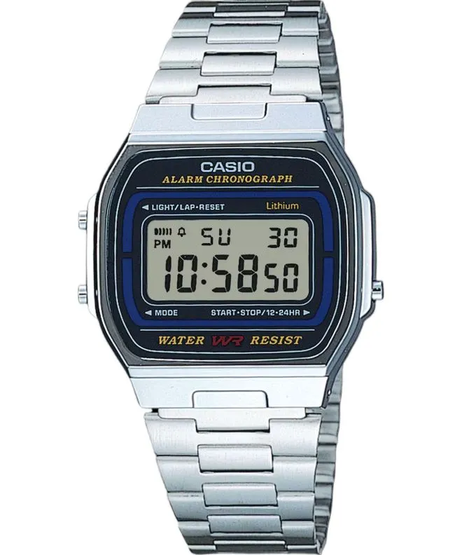 Годинник для Жінок і Чоловіків Casio Vintage Standard Digital A164WA-1VES