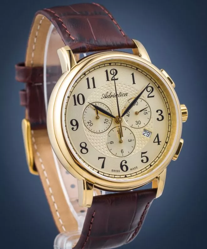 Годинник Чоловічий Adriatica Classic Chronograph A8256.1221CH