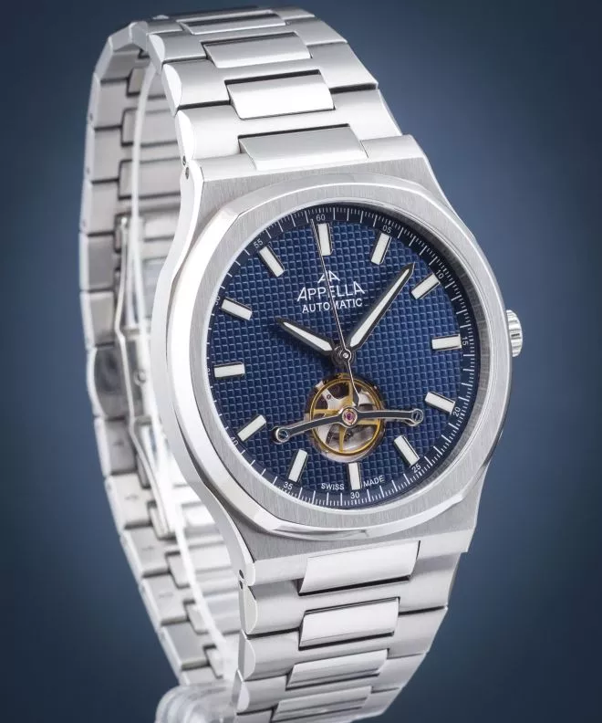 Годинник Чоловічий Appella Open Heart Automatic L12006.5115AN