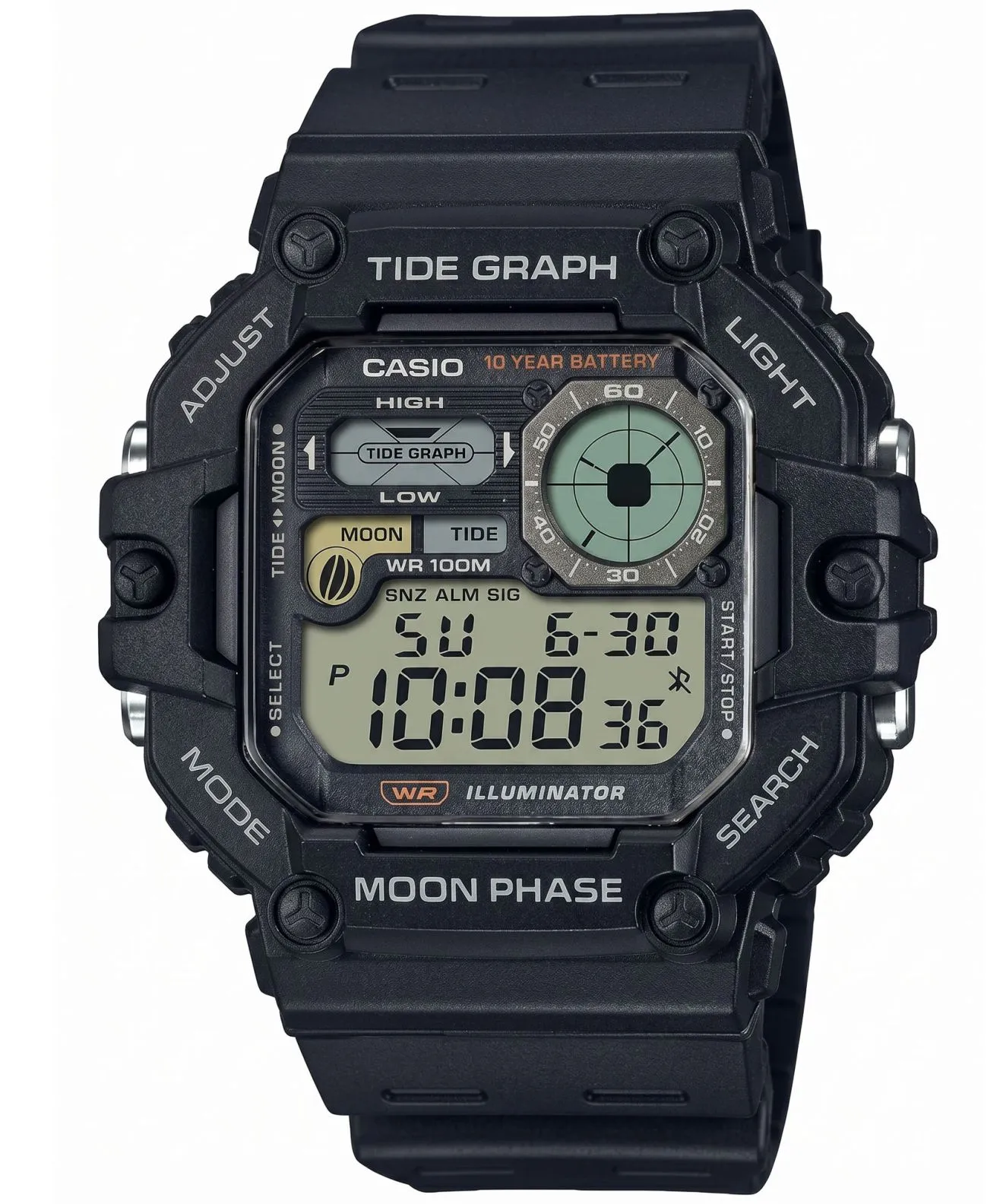 Годинник Чоловічий Casio Timeless Collection WS-1700H-1AVEF