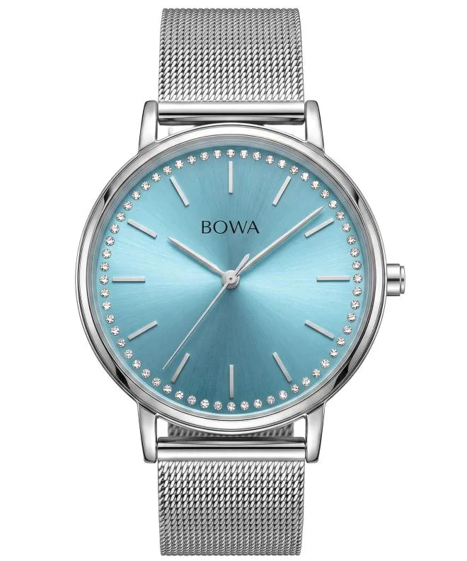 Годинник Жіночий BOWA Rio Ice-Blue Silver Mesh 38 RI385-95-185M