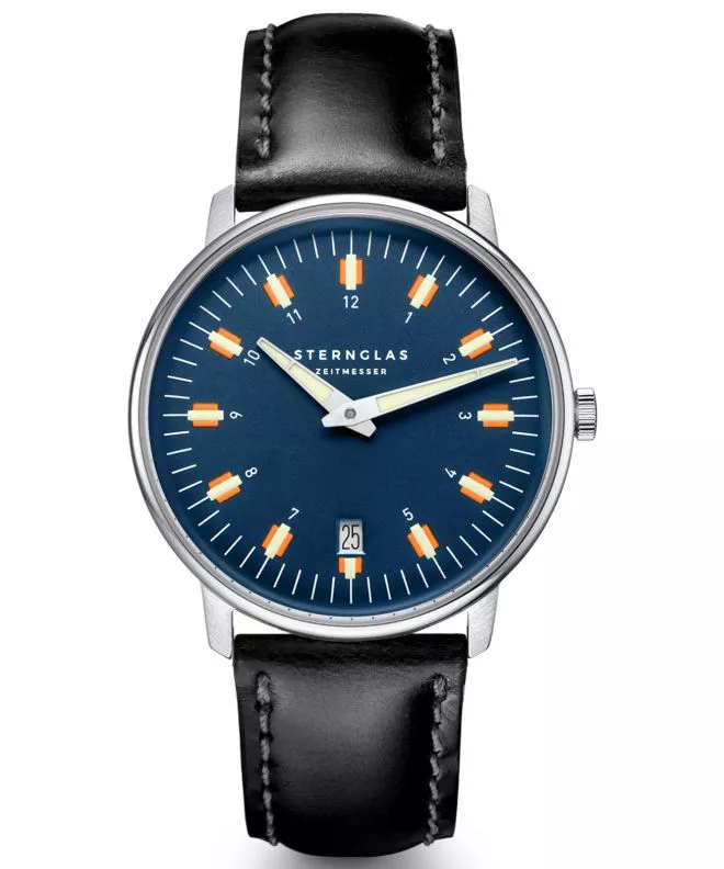 Годинник Чоловічий Sternglas Egor Blue Silver S01-EG06-BR02