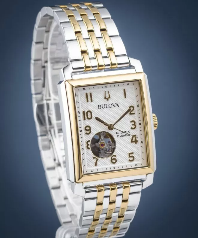 Годинник Чоловічий Bulova Classic Sutton Open-Heart Automatic 98A308