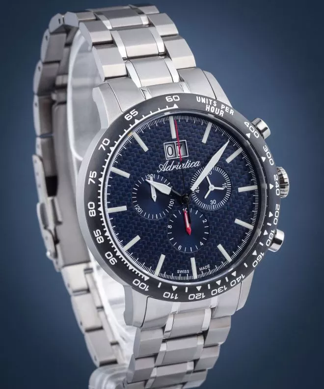 Годинник Чоловічий Adriatica Chronograph SET A8383.4115CH