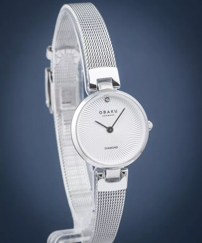 Годинник Жіночий Obaku Diamant Petite Steel V256SXCIMC