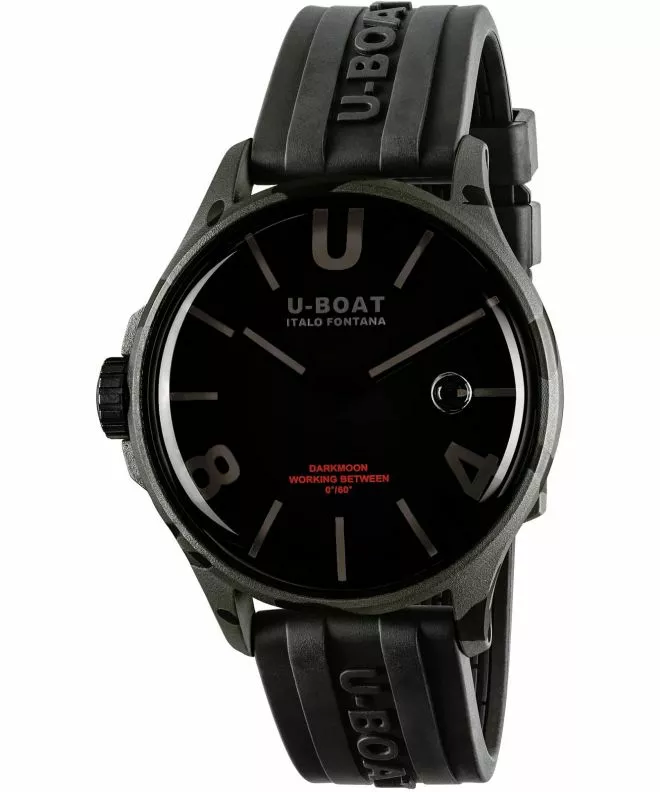 Годинник Чоловічий U-Boat Darkmoon 44mm BK Grey Curved Camouflage 9553