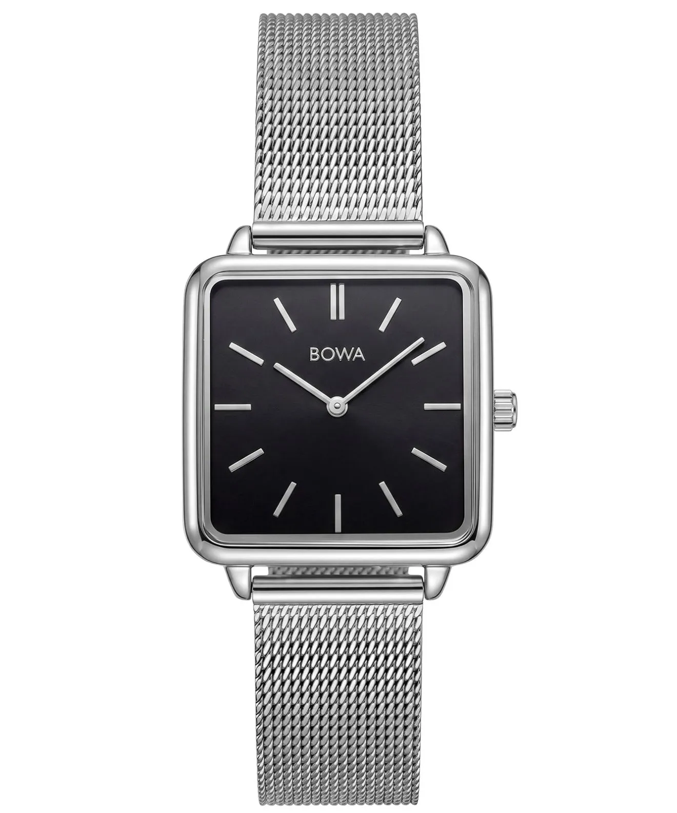Годинник Жіночий BOWA Vienna Black Silver Mesh 29 VI295-15-165M