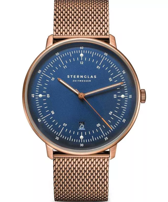 Годинник Чоловічий Sternglas Hamburg Dark Blue S01-HH27-MI11