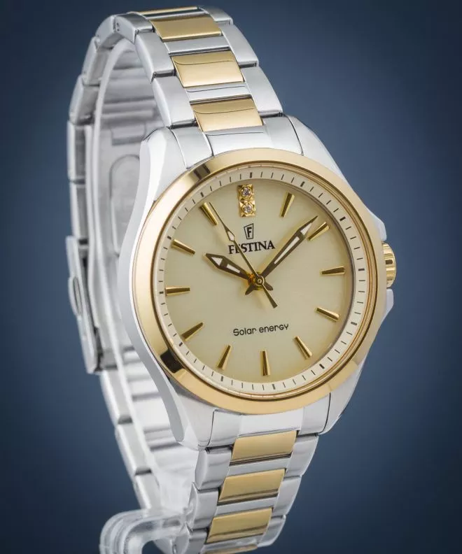 Годинник Жіночий Festina Solar Energy Champagne Petite F20655/3