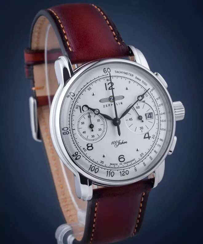 Годинник Чоловічий Zeppelin 100 Jahre Chronograph 8676-1