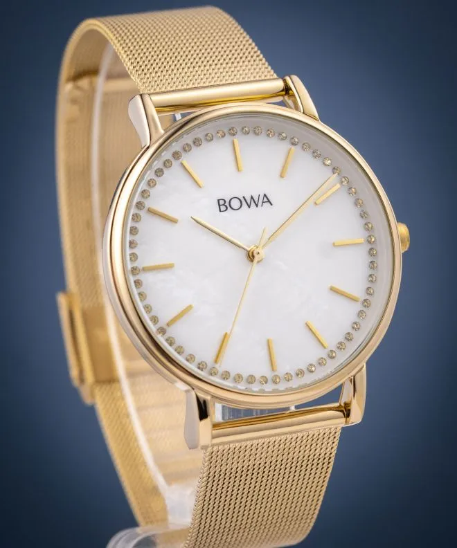 Годинник Жіночий BOWA Rio Pearl-Gold Mesh 38 RI384-154-184M