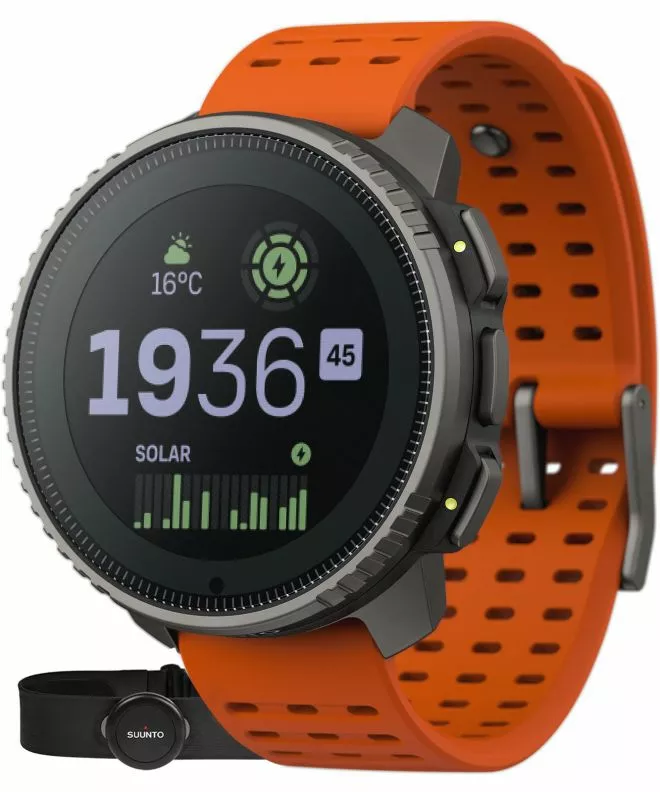 Спортивний Годинник Для Жінок І Чоловіків Suunto Vertical Titanium Solar Canyon + HR [Sapphire Glass] SS050861000HR
