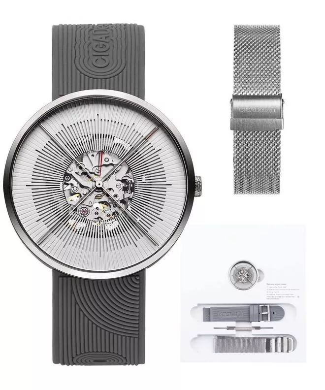Годинник Чоловічий Ciga Design J Series Zen Automatic Mechanical Skeleton J011-SISI-W35