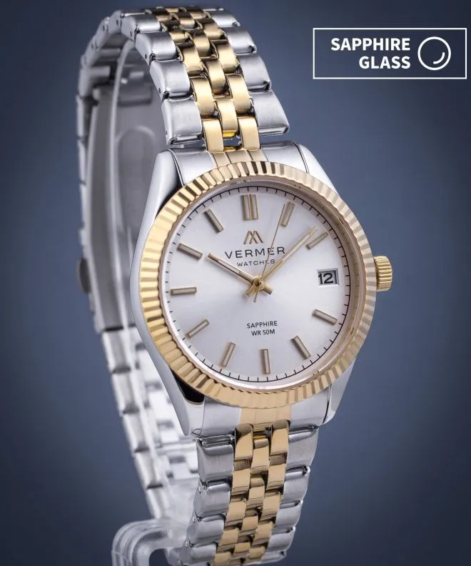 Годинник Жіночий VERMER Ionian Lady Silver Silver-Gold Steel IA3454-54-1854J