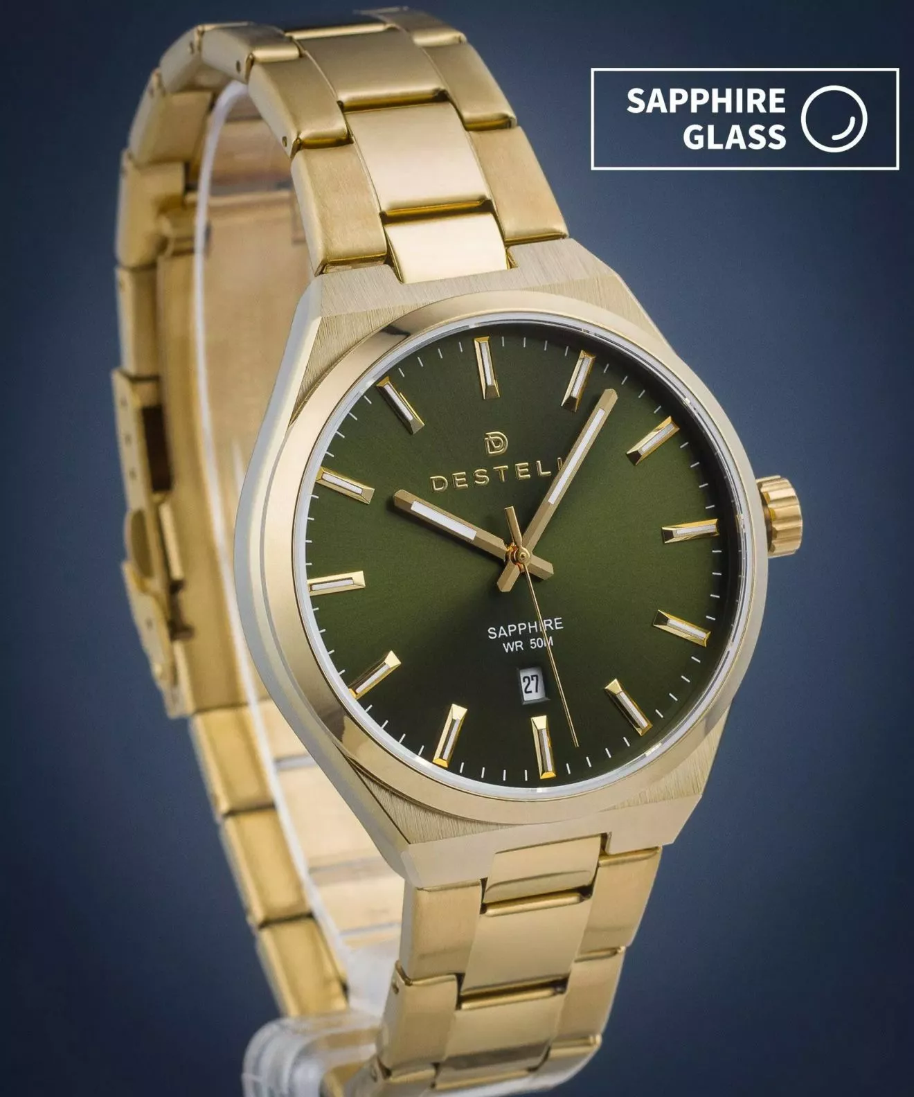 Годинник Чоловічий DESTELL Aries Sapphire AR404-04-204S